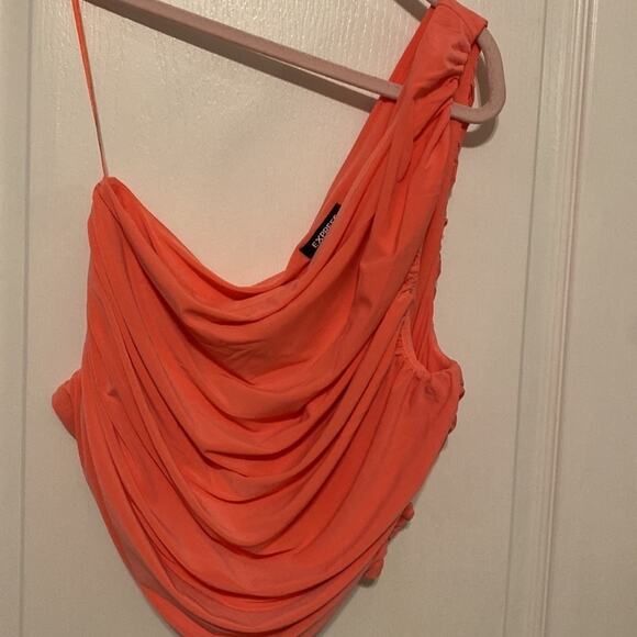 NWT Express One Shoulder Crop and Skirt Set Size XL - Picture 8 of 10